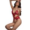 Sexy lingerie pure lace onesie sexy open crotch free temptation small chest uniform pajamas women's bed passion