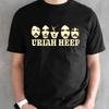 Uriah Heep Rockband BASIS T-SHIRT schwarz Kurzarm Alle Größen X135 Unisex T-Shirt