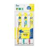 Lion Fine Tooth Clean Soft Carbon Toothbrush 3-Pack