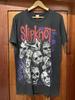 Slipknot Band T-Shirt, Retro Schwarz Kurzarm Unisex T-Shirt Herren Damen KH11505