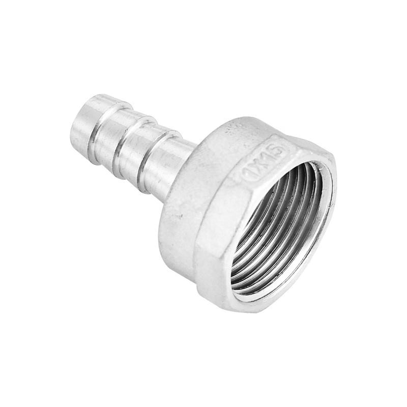 304 Stainless Steel Barbed Hose Reducer Connector
