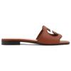 Gucci Wmns Interlocking G Cut-Out Slide Sandal 'Cuir' Women's 694451 US000 2535