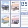 Quaderno A5 con Copertina in Plastica Spessa per Studenti - Alto Valore, Design Fresco e Piccolo, Ideale per Scuola Superiore e Università