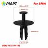 BMW Compatible 50pcs Push-Type Fastener Rivets for Bumper Trim Cabin Liner