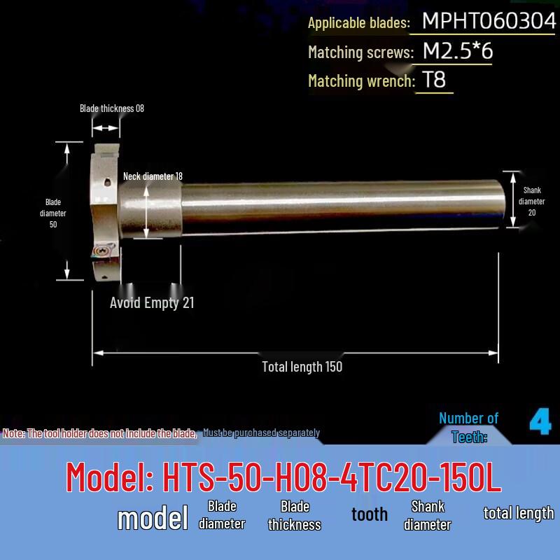 

Aokewen HTS CNC T-Slot Milling Cutter