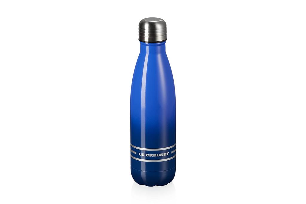 LE CREUSET Hydration Bottle, 500ml, Cobalt Blue, Stainless Steel, Lightweight, Insulated, [Official Japanese Product]