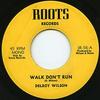 7-Zoll-Schallplatte DELROY WILSON Walk Dont Run JR56 Roots Records US Reggae Ska Dub Gebraucht