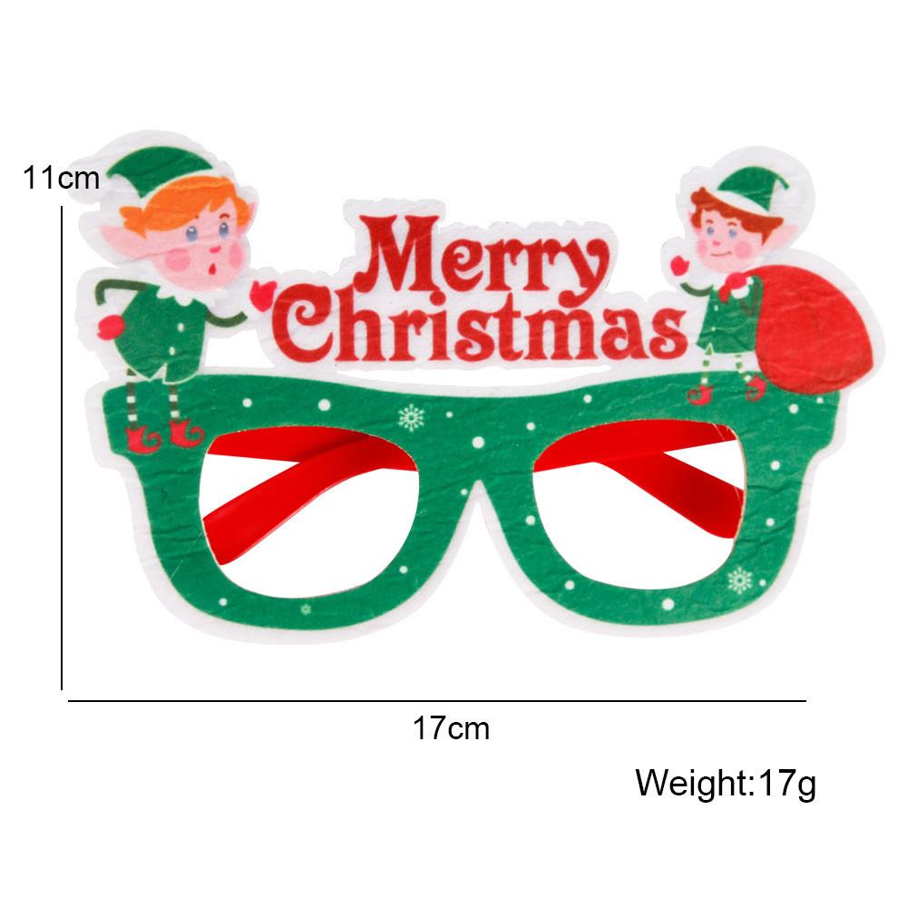 Festive Plastic Christmas Glasses Adorable Party Accessories For Kids Families And