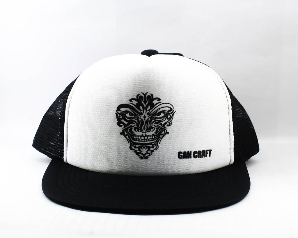 Gan Craft Netzkappe Original-Logo Einheitsgröße Schwarz (4009)