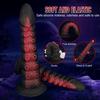Tentacle Anal Plug Mixed Color Alien Dildo Soft Huge Butt Plug Suction Cup Anal Toys Large Particle Masturbator Vaginal Anal Dilator Sex Toys Unisex