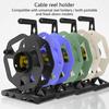 Cord Management Storage Reel Cable Organizing Reel Manual Wire Storage Organizers With Swivels Design