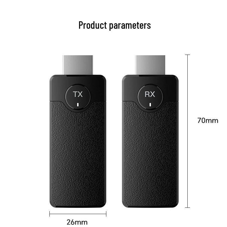 HDMI Wireless Screen Mirroring Device - 50m Range for TVs, Computers, Laptops, and Projectors