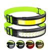 6 Lighting Modes COB LED Headlamp Powerful Wave Sensor Waterproof Sensor Headlight Intelligent Waving Sensor
