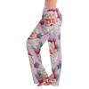 Women's Drawstring Christmas Printed Casual Pants