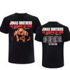 Jonas Brothers The Burning Up Tour Front Back Graphic T-shirt
