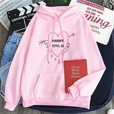 Harry Styles Treat People Kindness Modieus Losvallend Dames Sweatshirt met Capuchon Casual Kleding Meisjes Jongen Kinderen Warme Tops