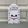 Cute Animal Photocard Holder K-Pop Idol Photo Card Sleeves With Keychain Id Badge Holder Card Protector Anime Game Peripheral Set