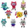 Newest 9 Stlyes Gabby Dollhouse Plush Toy Mercat Cartoon Stuffed Animals Mermaid Cat Plushie Doll Kids Birthday Christams Gifts