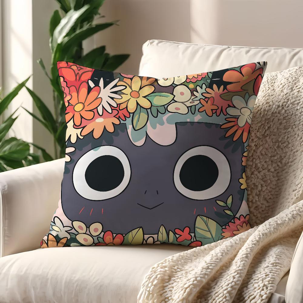 Kawaii Game CCult Of The LLambB cushion cover For Pillow Printing Sofa Decoration Home Car Room Shop Office Nordic Simplicity