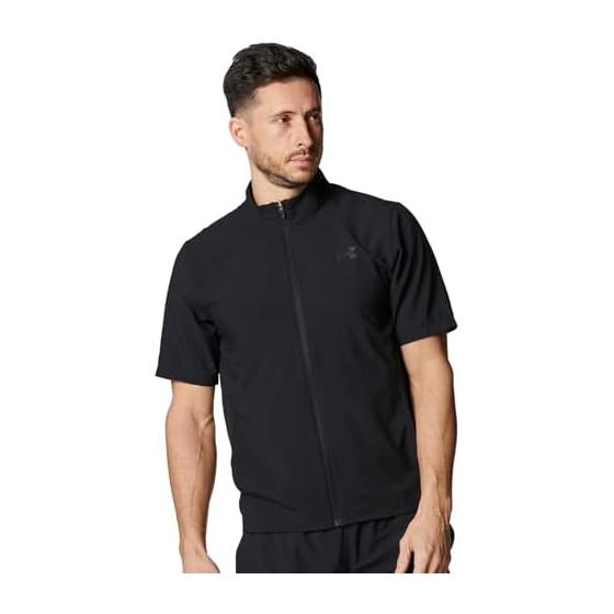 UNDER ARMOR Woven Outer UA Fresh Woven Full Zip Short Sleeve Jacket Men s