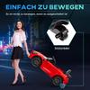 Elektrisches Kinderauto, Mercedes, 3-5 km/h, Fernbedienung, Licht & Musik, Rot