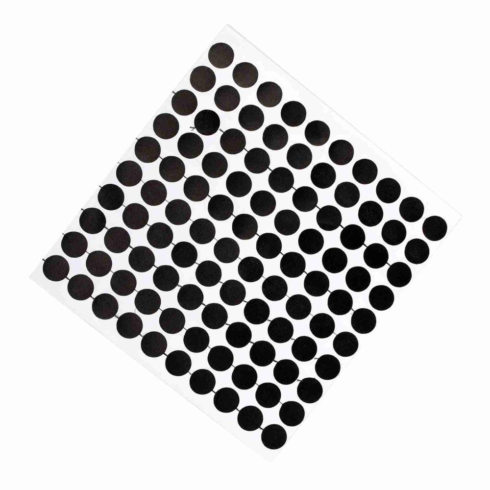 15PCS,100PCS 35MM White Ball Locator Black Billiard Point Sticker  Billiards Practice