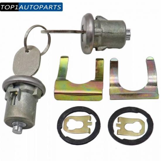 Новый комплект замков двери с цилиндром ЛЕВЫЙ и ПРАВЫЙ Подходит для Chevrolet 1970-1997 С ключами 608307