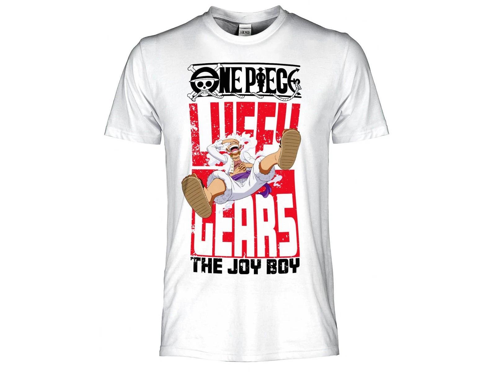 ONE PIECE T-SHIRT Luffy Gear5 Official Adult T-Shirt ORIGINAL Gear 5 4XL