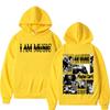 Rapper Playboi Carti I AM MUSIC Album Logo Hooded Men Fashion Gothic Hip Hop Street Sweatshirt Male Casual Fleece Comfort Hoodie