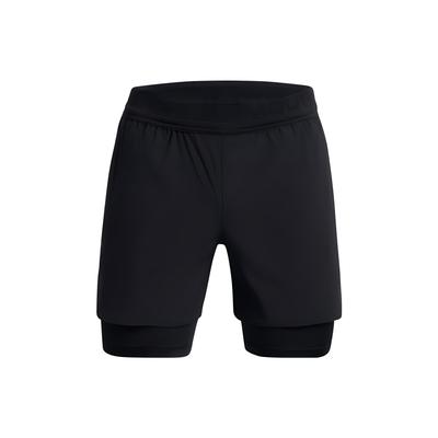 Shorts Masculinos de Cor Sólida com Cintura Elástica Shorts Pretos 1378604-001