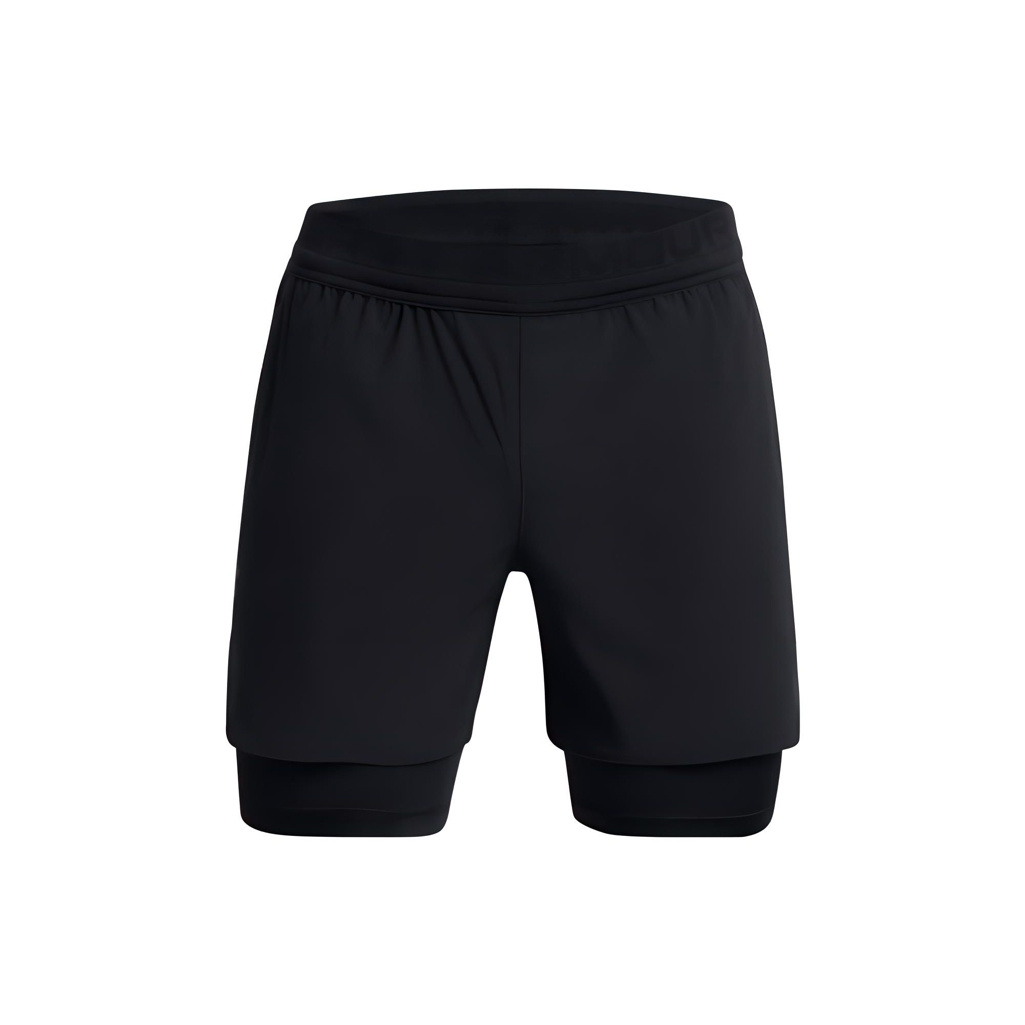 

Under Armour однотонные шорты с эластичной талией мужские шорты черные 1378604-001 XXL