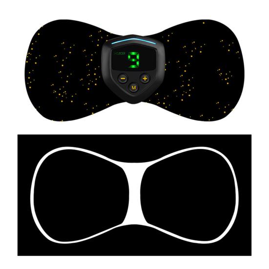 Mini Portable Electric Pulse Shoulder Neck Massager Pads Relaxation Machine