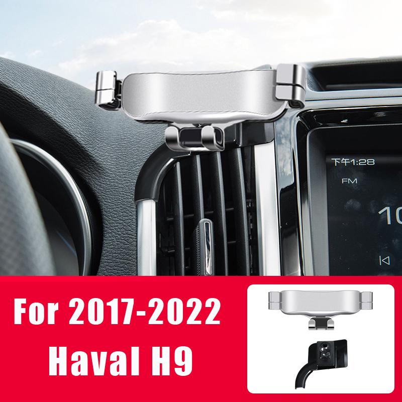Regulowany Uchwyt na Telefon Samochodowy Do GWM Haval H6 3. Generacji Jolion 2023 H9 2017-2022 Grawitacyjny Uchwyt do Nawigacji Akcesoria