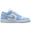 Air Jordan 1 Low Aluminum Women Sneakers Blue White DC0774-142