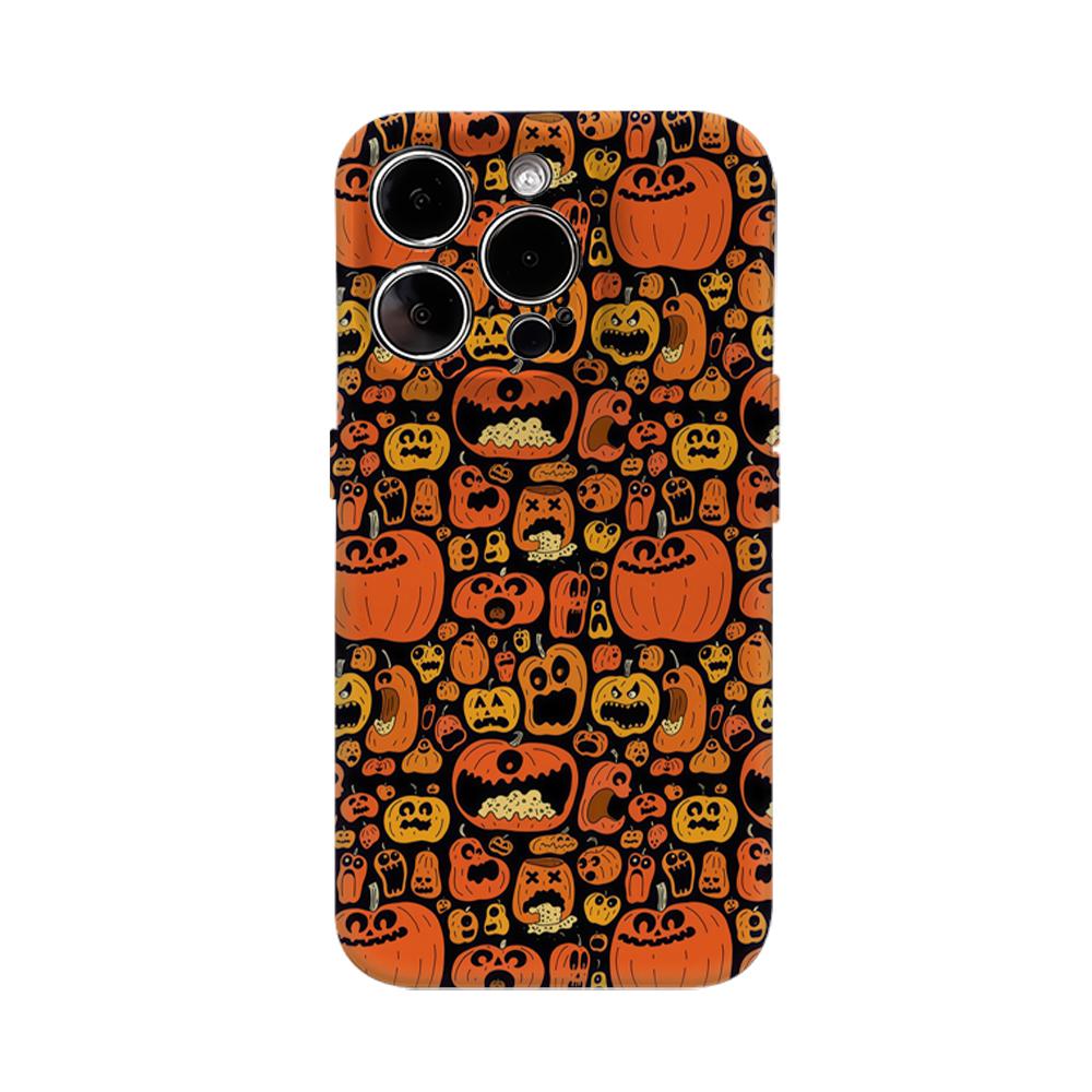 

Halloween Pumpkin Mania Phone Case for IPhone 16 15 14 13 12 11 X XS XR XSMAX 7 8 Pro Max Plus Double-layer Back Cover IPHONEXSMAX