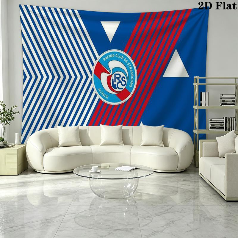 RC Strasbourg Wall Tapestry Aesthetic Wall Hanging Printed Fabric Blanket Decorative Tapestries for Bedroom Living Room Home Decor