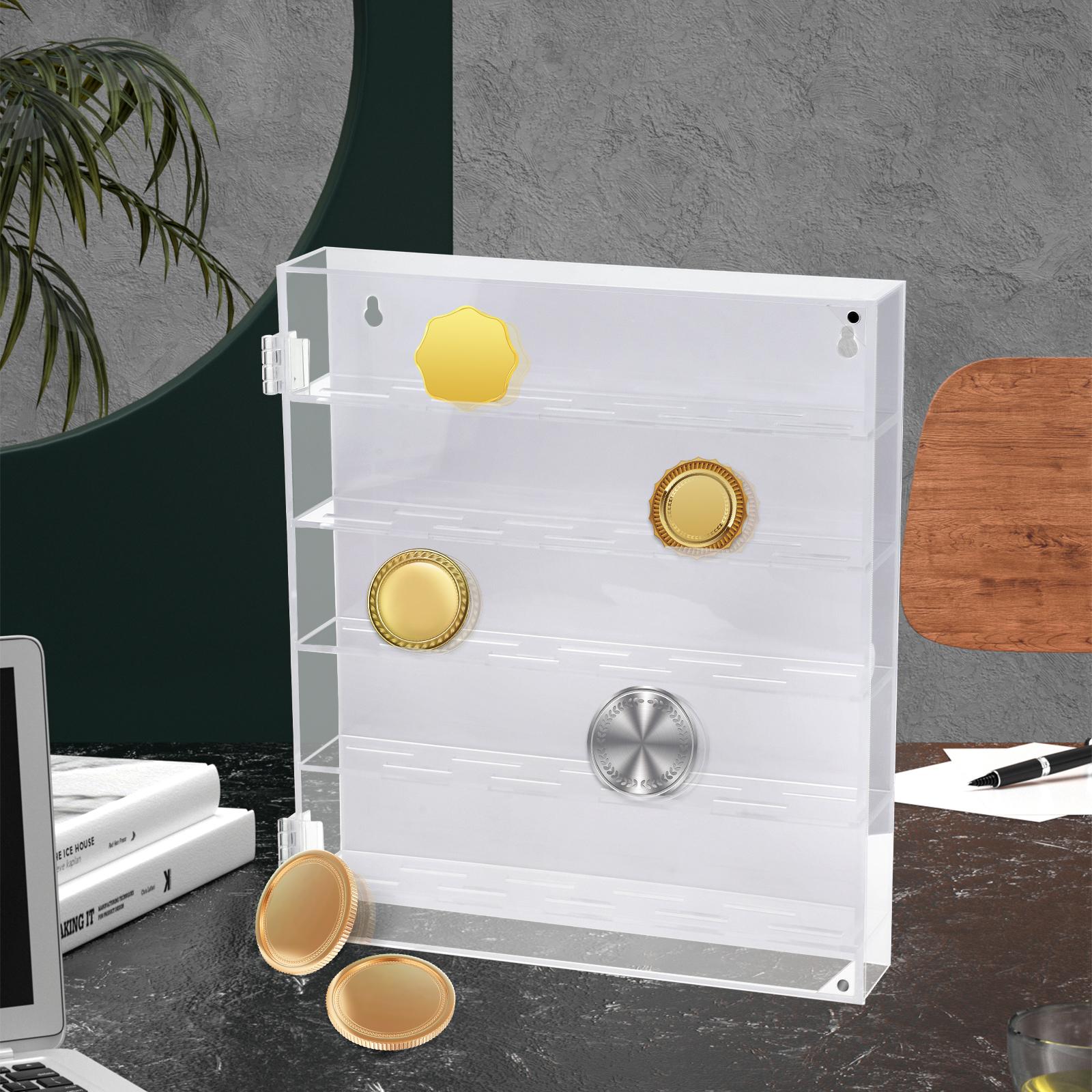 

Акриловый витринный шкаф, прозрачные полки для хранения мини-кукол, литой автомобиль, офис белый