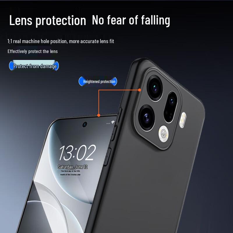 Kulefeng Skin-Feel Anti-Fingerprint Matte TPU Protective Case for OPPO