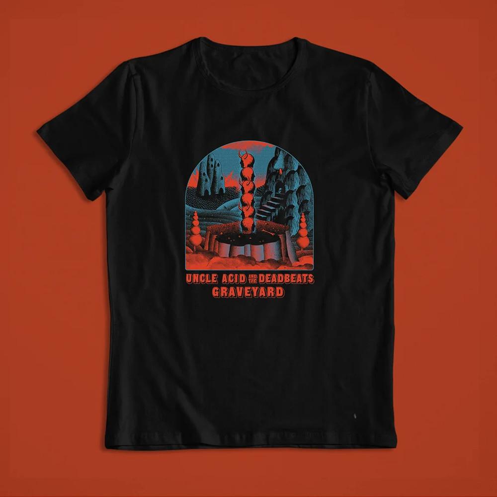 

Uncle Acid And The Deadbeats Graveryard Full Size S-5XL BE2852 Unisex T-Shirt XXXL