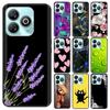 Etui do ZTE Blade A75 Tylna Klapka do ZTE Blade A75 4G Czarne Miękki Silikon Ochronne Etui na Telefon na BladeA75 A 75 2024 Coque