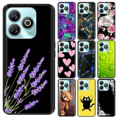 For ZTE Blade A75 Case Back Cover for ZTE Blade A75 4G Black Soft Silicone Protective Phone Cases On BladeA75 A 75 2024 Coque