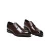 New Japanese Genuine Leather Brogue Business Formal Wear Leather Shoes Men's Height Increasing Insole Casual Oxford Square Toe Fashion Shoes