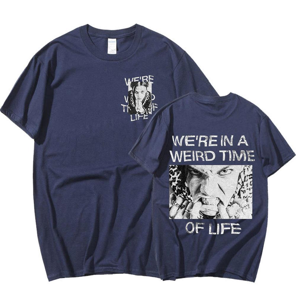 Yungblud Print T Shirt Men's Women's Oversize O-Neck Short Sleeve Clothes Hip Hop T-shirt Graphic Unisex T-shirts Streetwear