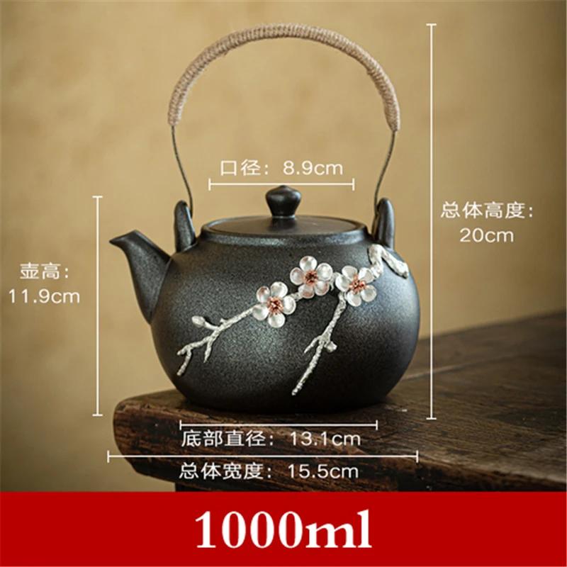 Aromatherapy furnace wine boiling device wine warming pot heating base cook tay Vermilion clay ceramic Cook Coffee candle tea