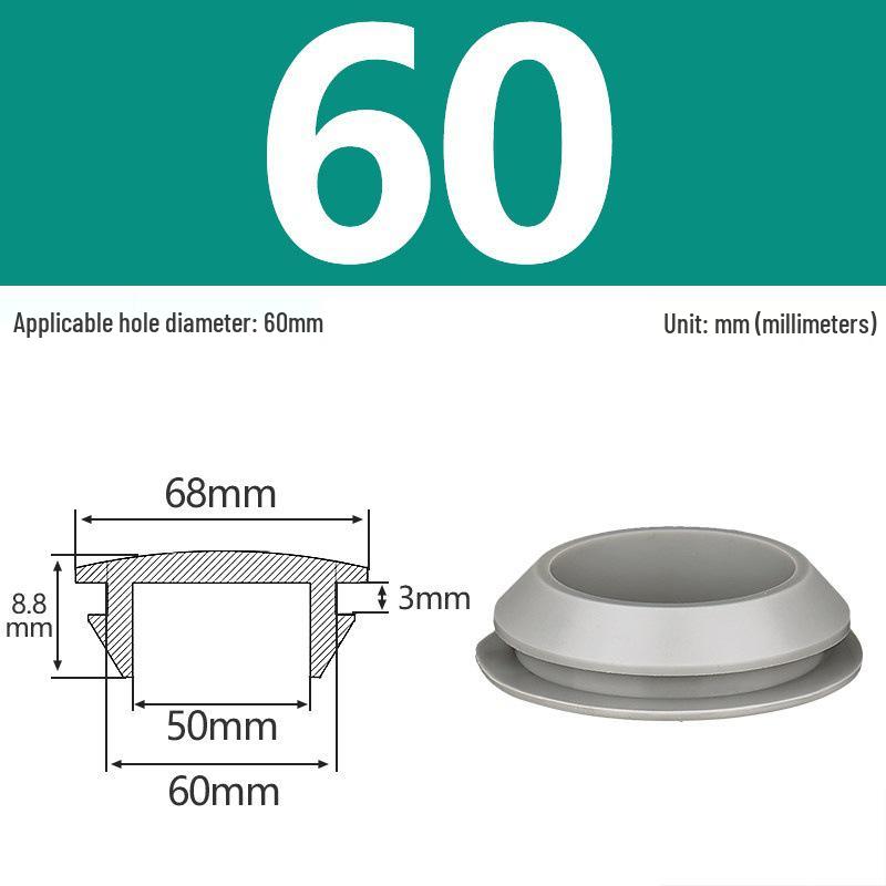 High-Temp Resistant Silicone Rubber Stopper with Card Slot Sealing Cap