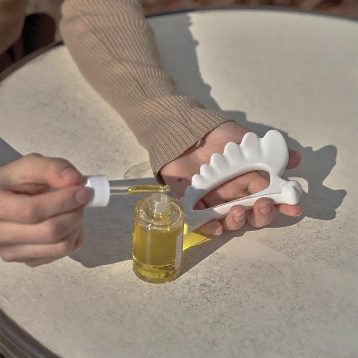 Ceramic Angel Wand + Jojoba Oil Lymphatic Care SET