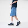 Classic Blue Retro Vintage Denim Shorts Boys Summer New Loose Straight Pants Casual Five-point Pants