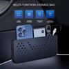 Modern Design Convenient Car Storage Pouches Solution Adhesive Net Bag for Phones Miscellaneous Items and Everyday Items