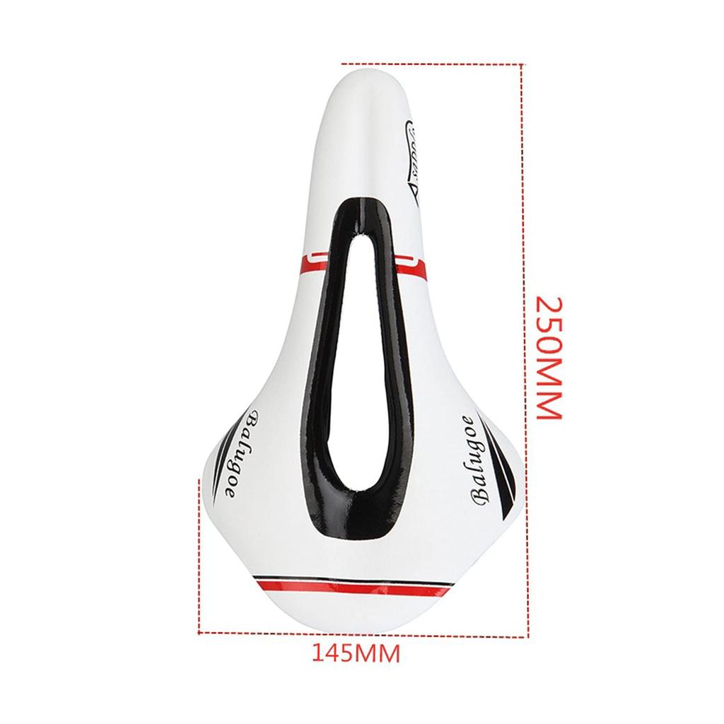 QIRUN Ultralight Bicycle Seat MTB Road Bike Mountain Bike Racing PU Breathable Soft Seat Only 175g Saddle, Perforated, Saddle, Saddle, Cushion,