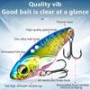 1Pcs 3.5-15G Metal Spinner Fishing Bait Vib Spoon Fishing Lure Crankbait Bass Artificial Hard Baits Cicada Vib Fishing Tackle